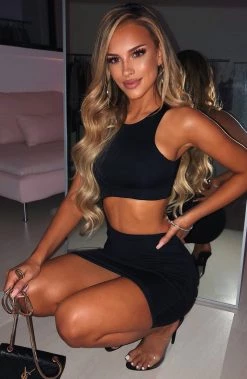 L.F Lexus Mini Dress - Black NEW ARRIVALS