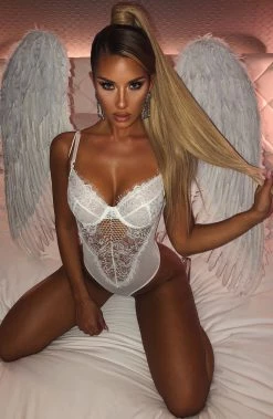 F.I Alayna Bodysuit - White