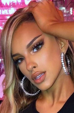 L.F Katrina Hoop Earrings - Silver