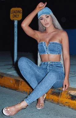 Z.Y Shani Grimmond X Babyboo - For You Pants - Dark Denim