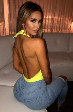 L.F Naomi Bodysuit - Yellow