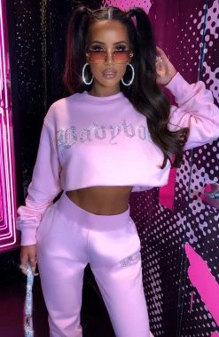 Z.Y Babyboo Diamante Jumper - Pink