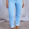 Z.Y Ali Boyfriend Jeans - Light Blue