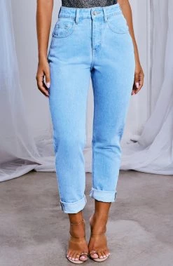 Z.Y Ali Boyfriend Jeans - Light Blue
