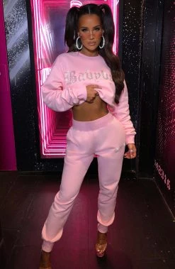 Z.Y Babyboo Diamante Jumper - Pink