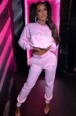 Z.Y Babyboo Diamante Jumper - Pink