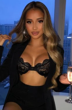 L.F NEW ARRIVALS Mimi Bralette - Black