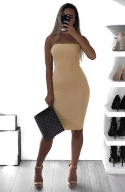 Babyboo Fashion SALE Zaria Dress - Beige