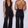 Babyboo Fashion Playsuits + Jumpsuits LA Bish Jumpsuit - Black