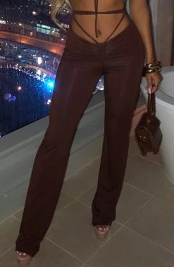 R.F Scarlet Pants - Chocolate