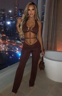 R.F Scarlet Pants - Chocolate