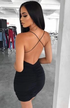 L.F Lexa Mini Dress - Black