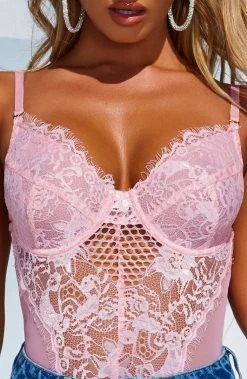 S.D Alayna Bodysuit - Baby Pink BACK IN