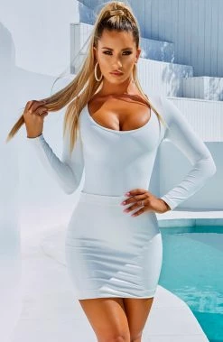 Y.Z Anna Bodysuit - White