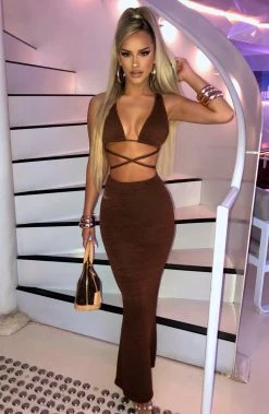 T.Tcolo Alexa Maxi Skirt - Chocolate