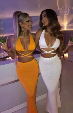 T.T Alexa Maxi Skirt - White