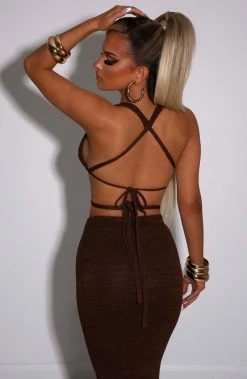 T.T Alexa Top - Chocolate NEW ARRIVALS