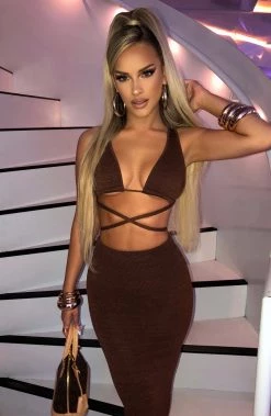 T.T Alexa Top - Chocolate NEW ARRIVALS