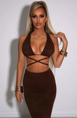 T.T Alexa Top - Chocolate NEW ARRIVALS