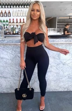 L.F NEW ARRIVALS Azalea Set - Black