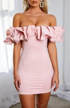 C.F Allie Mini Dress - Baby Pink NEW ARRIVALS