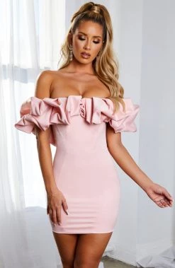 C.F Allie Mini Dress - Baby Pink NEW ARRIVALS