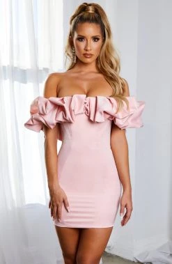 C.F Allie Mini Dress - Baby Pink NEW ARRIVALS