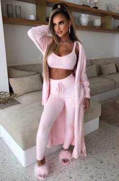 C.F Amira Cozy Crop - Baby Pink NEW ARRIVALS