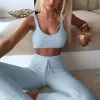 C.F Amira Cozy Crop - Baby Blue NEW ARRIVALS