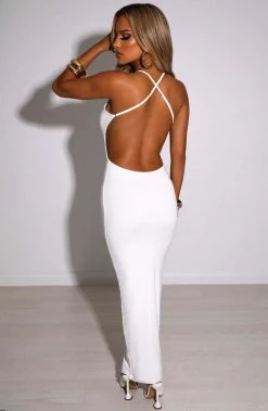 L.F Angelita Maxi Dress - White