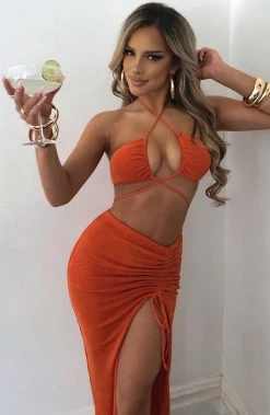 L.F Ariela Top - Apricot NEW ARRIVALS