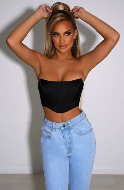 R.F NEW ARRIVALS Arielle Corset - Black