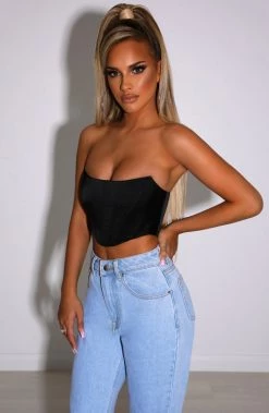 R.F NEW ARRIVALS Arielle Corset - Black