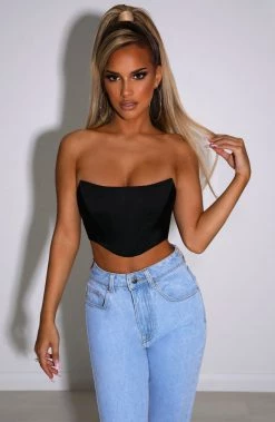 R.F NEW ARRIVALS Arielle Corset - Black