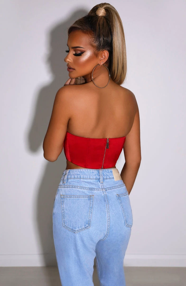 R.F Arielle Corset - Red NEW ARRIVALS