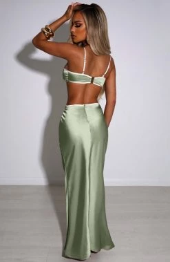 M.T NEW ARRIVALS Arlo Maxi Dress - Sage