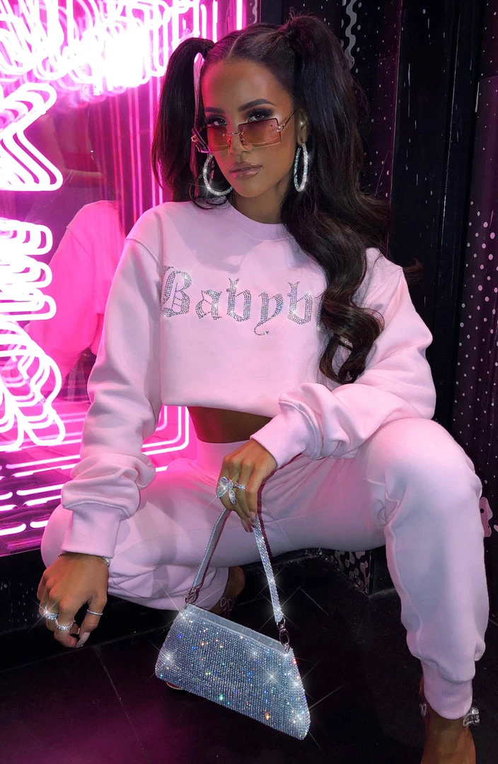 Z.Y Babyboo Diamante Jumper - Pink