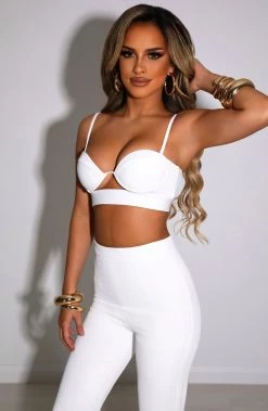 C.F Brienna Top - White NEW ARRIVALS