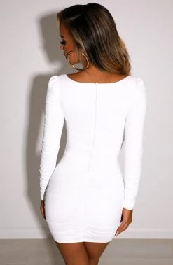 M.T Candice Mini Dress - White