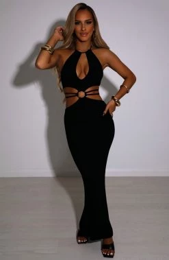 B.D NEW ARRIVALS Clarissa Maxi Dress - Black