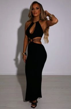 B.D NEW ARRIVALS Clarissa Maxi Dress - Black