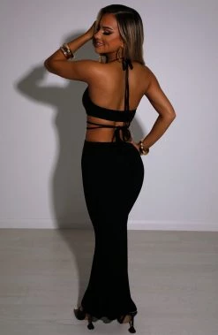 B.D NEW ARRIVALS Clarissa Maxi Dress - Black