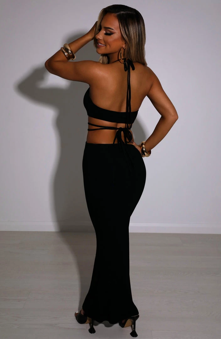 B.D NEW ARRIVALS Clarissa Maxi Dress - Black