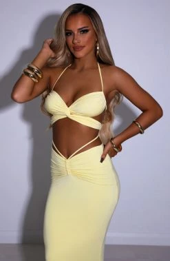 B.D Leticia Top - Lemon