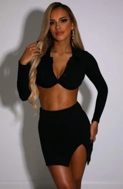 L.F Lorna Top - Black NEW ARRIVALS