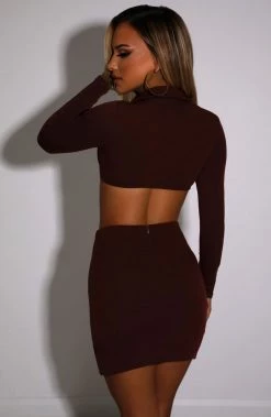 L.F NEW ARRIVALS Lorna Top - Chocolate