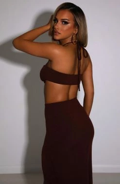 L.F Layla Crop - Chocolate NEW ARRIVALS