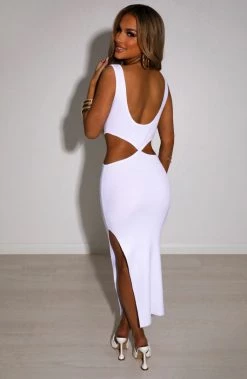T.T Catrina Midi Dress - White NEW ARRIVALS