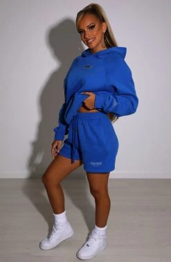 M.T Ivy Luxe Hoodie - Electric Blue NEW ARRIVALS