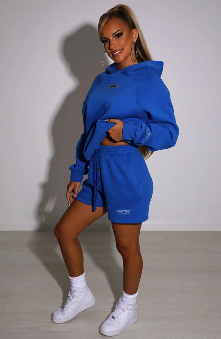 M.T Ivy Luxe Hoodie - Electric Blue NEW ARRIVALS